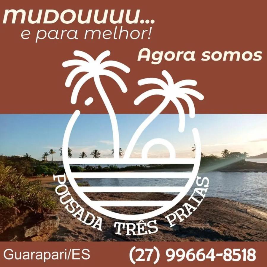 Pousada Tres Praias Гуарапари Экстерьер фото